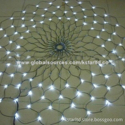 LED round net light, waterproof, for outdoor use
